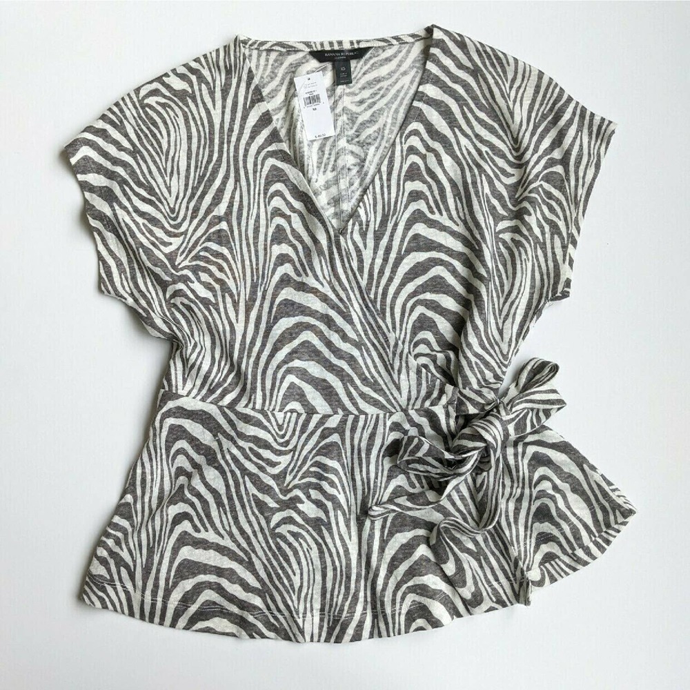 New Banana Republic Linen Top XS